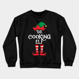 Cooking Elf Matching Family Christmas Crewneck Sweatshirt
